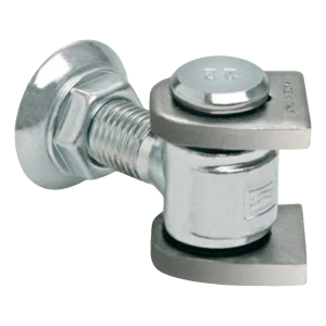 COMUNELLO verstelbaar stalen scharnier M22 voor hekken en tuinhekjes