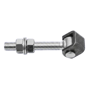 Verstelbaar poorthengsel M20 lang gegalvaniseerd – 180 mm