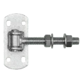 Verstelbaar poorthengsel M16 met schild 115×50 mm – gegalvaniseerd 001-415 (1)
