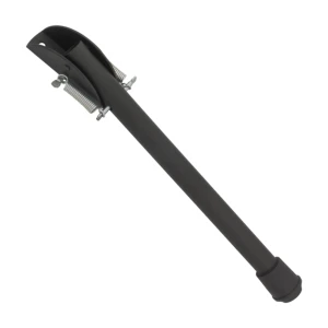 Deurklem voet staal 165 mm zwart – verende stopper MALA