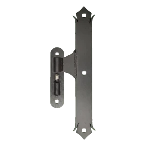 Decoratief midden stripscharnier met bol voor vleugelpoorten 400 mm