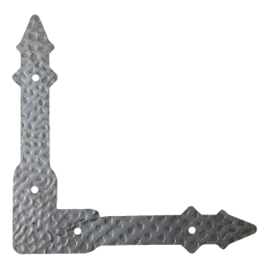 Postal – stalen versterkingshoek voor poort 200×200 mm decoratief