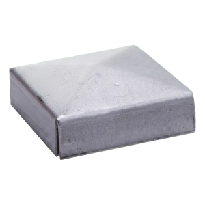 Postal – stalen envelop afdekkapje voor hekpaal 200×200 mm