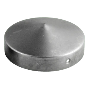 Stalen ronde kap voor hekpaal Ø 48 mm (1,5")