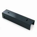 C-profiel connector beugel voor funderingsplaat 200x50 antraciet grafiet GPV-700-31 (1)