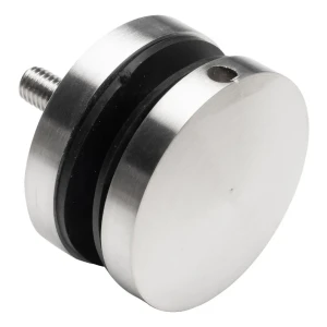 Puntbevestiging voor glas 8-17,52 mm fi 50/8/M8x45 AISI 304 vlak systeem satijn