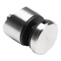 Puntbevestiging voor glas 6-12mm Ø 30/13/M8x40 AISI304 systeem 42,4 satijn 000-521 (1)