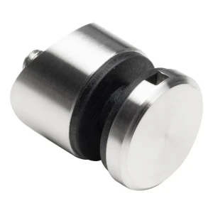 Puntbevestiging voor glas 6-12mm Ø 30/13/M8x40 AISI304 systeem 42,4 satijn