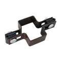 Tussenbeugel voor omheiningspanelen 60x40 brons GPV-700-05 (1)