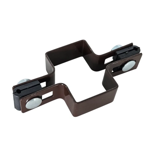 Tussenbeugel voor omheiningspanelen 60x40 brons GPV-700-05 (1)