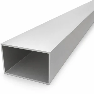 Aluminium rechthoekige buis 50×80×2 mm – gesloten profiel EN AW-6060, L=2000 mm