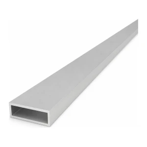 Rechthoekige aluminium buis 15×40×2 mm – gesloten profiel EN AW-6060, L=2000 mm