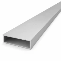 Rechthoekige aluminium buis 20×70×2 mm – gesloten profiel EN AW-6060, L=2000 mm