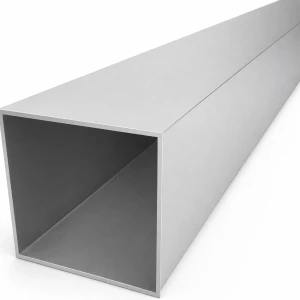 Aluminium vierkante buis 80×80×2 mm – gesloten profiel L=2000 mm