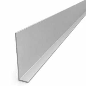 Aluminium ongelijkbenige hoekstrip 80×20×2 mm – L-profiel, lengte 2000 mm