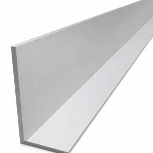 Aluminium ongelijkzijdige hoekstrip 100×50×5 mm – L-profiel, lengte 2000 mm
