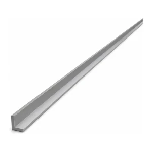 Aluminium gelijkbenige hoekstrip 10×10×2 mm – L-profiel, lengte 2000 mm