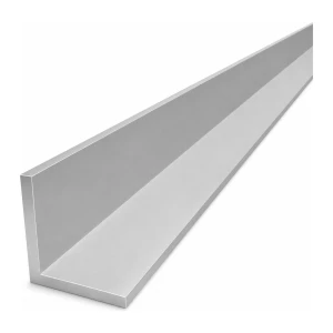 Gelijkzijdige aluminium hoekprofiel 50×50×5 mm – L-profiel, lengte 2000 mm