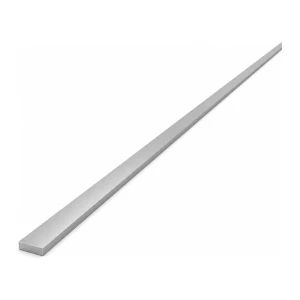 Aluminium platte staf EN AW-6060 10×3 mm, lengte 2000 mm