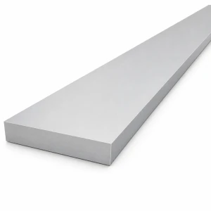 Aluminium platstrip EN AW-6060 T64 – 80×15 mm, lengte 2000 mm