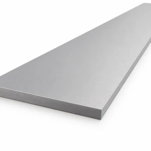 Aluminium plat profiel EN AW-6060 120×10 mm – vlakprofiel L=2000 mm