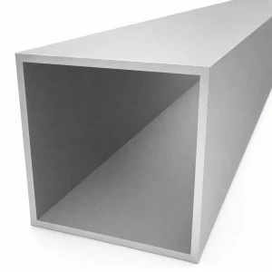 Aluminium vierkante buis 100×100×4 mm – gesloten profiel L=2000 mm