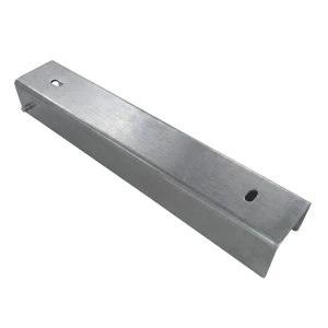 U-profiel verbinder beugel voor fundering 300x50 gegalvaniseerd