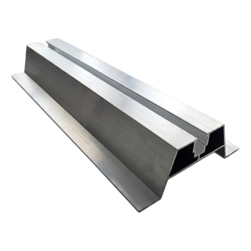 Aluminium trapeziumverbinder H100 L330 met EPDM-afdichting 2 mm voor PV-montage 001-779 (1)