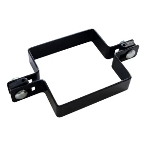 Tussenklem voor hekpanelen 100x100 mm zwart