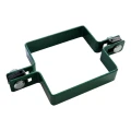 Tussenklem voor hekwerkpanelen 100x100 mm groen 000-779 (1)