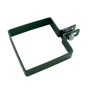 Eindklem voor hekwerkpanelen 100x100 mm groen