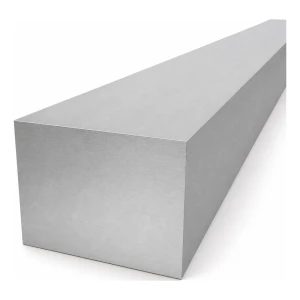 Aluminium platte staf 80×60 mm EN AW-6060 T64 – lengte 2000 mm