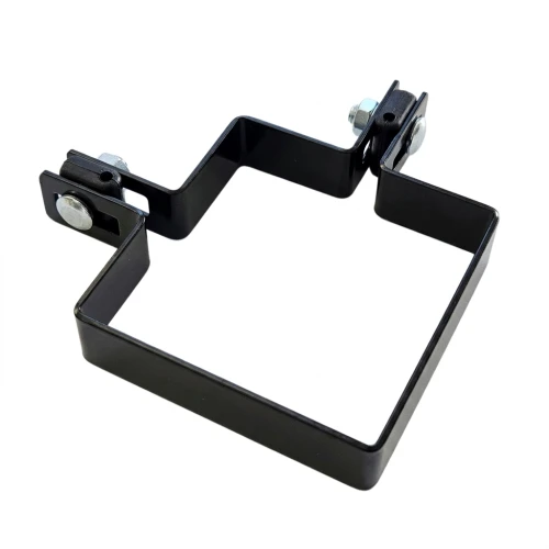 Hoekbeugel voor hekpanelen 100x100 mm zwart 000-774 (1)