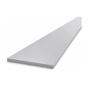 Aluminium platte staf 80×5 mm EN AW-6060 T64, lengte 2000 mm