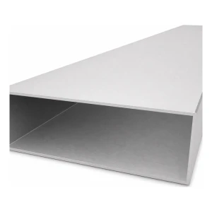 Rechthoekige aluminium buis 50×150×2 mm – gesloten profiel L=2000 mm