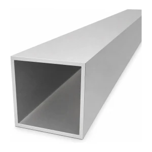 Vierkante aluminium buis 90×90×4 mm – gesloten profiel EN AW-6060, L=2000 mm