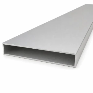 Rechthoekige aluminium buis 20×120×2 mm – gesloten profiel, lengte 2000 mm