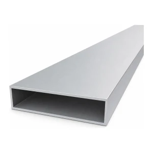 Rechthoekige aluminium buis 25×100×2 mm – gesloten profiel EN AW-6060, L=2000 mm