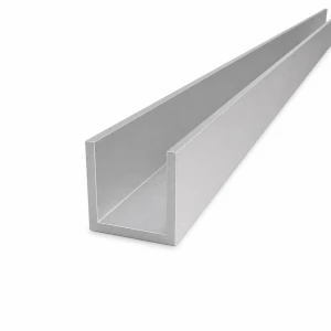 Aluminium U-profiel 40×40×4 mm EN AW-6060 – C/U-profiel, lengte 2000 mm