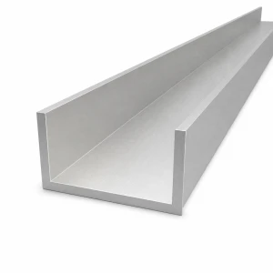 Aluminium U-profiel 80×40×5 mm – C/U profiel EN AW-6060, lengte 2000 mm