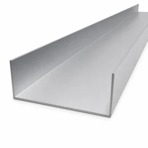 Aluminium U-profiel EN AW-6060 C/U 103,6×38×1,8 mm – lengte 2000 mm