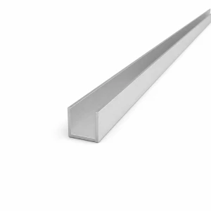 Aluminium U-profiel 21×20×1,4 mm – C/U-profiel met lengte 2000 mm