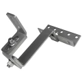 Dakhaak Vario 145mm (4-5-5-5) met Drievoudige Verstelling Roestvast Staal H17/1.4016 PV-08-35