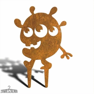Zawieszalnia – tuindecoratie Monsterachtig Monster Reni cortenstaal 27×38 cm