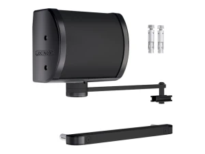 Locinox Panther – hydraulische zelfsluiter voor poorten, voor montage op muur en paal, zwart