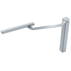 ASSA ABLOY zelfsluiter voor poorten met glijrail CAM-MOTION – rechts, zilver