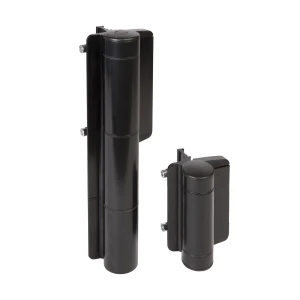 Locinox – hydraulische zelfsluiter met scharnier voor poorten en hekjes 180° zwart