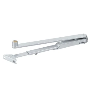 GEZE deurdranger arm TS 4000/2000 met mechanische vastzetinrichting zilver
