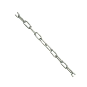 Verzinkte technische ketting DIN 5685/A Ø4,0 mm – kortschalmig gelast