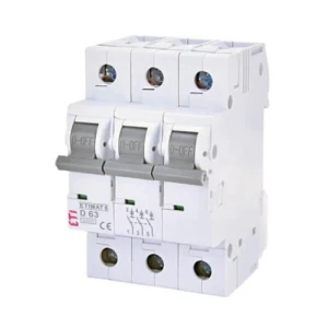 ETI ETIMAT 6 – installatieautomaat C 20A 3P 6kA voor PV-installaties en gebouweninstallaties